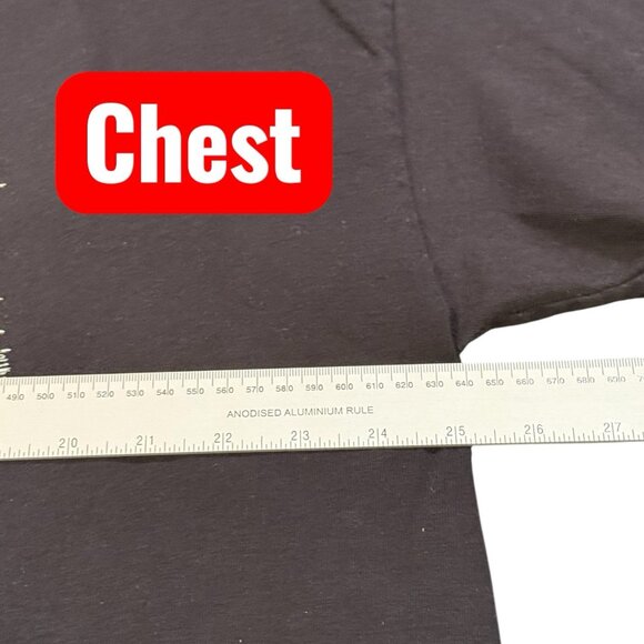 VINTAGE Alaska Wolf Shirt Adult Size 2X Black Graphic Nature Tee Mens T-shirt - Picture 5 of 6